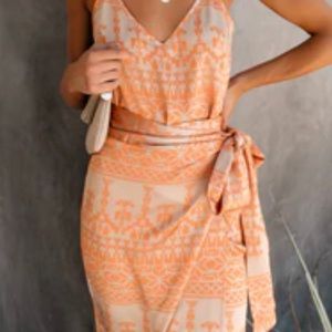 Jaspre wrap skirt and jaspre tank